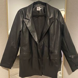 Princess polly leather blazer